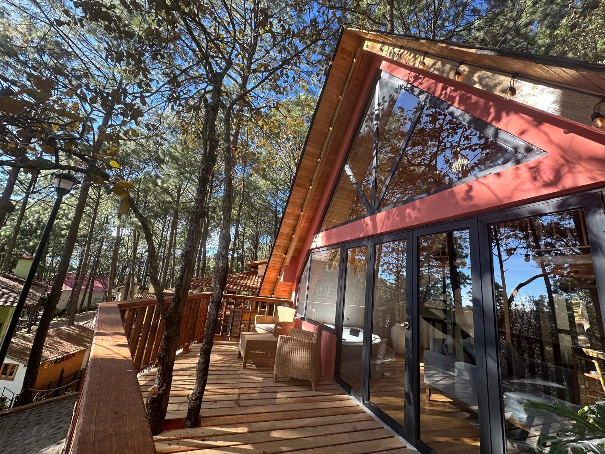 Cabanas Vip Mazamitla Esterno foto